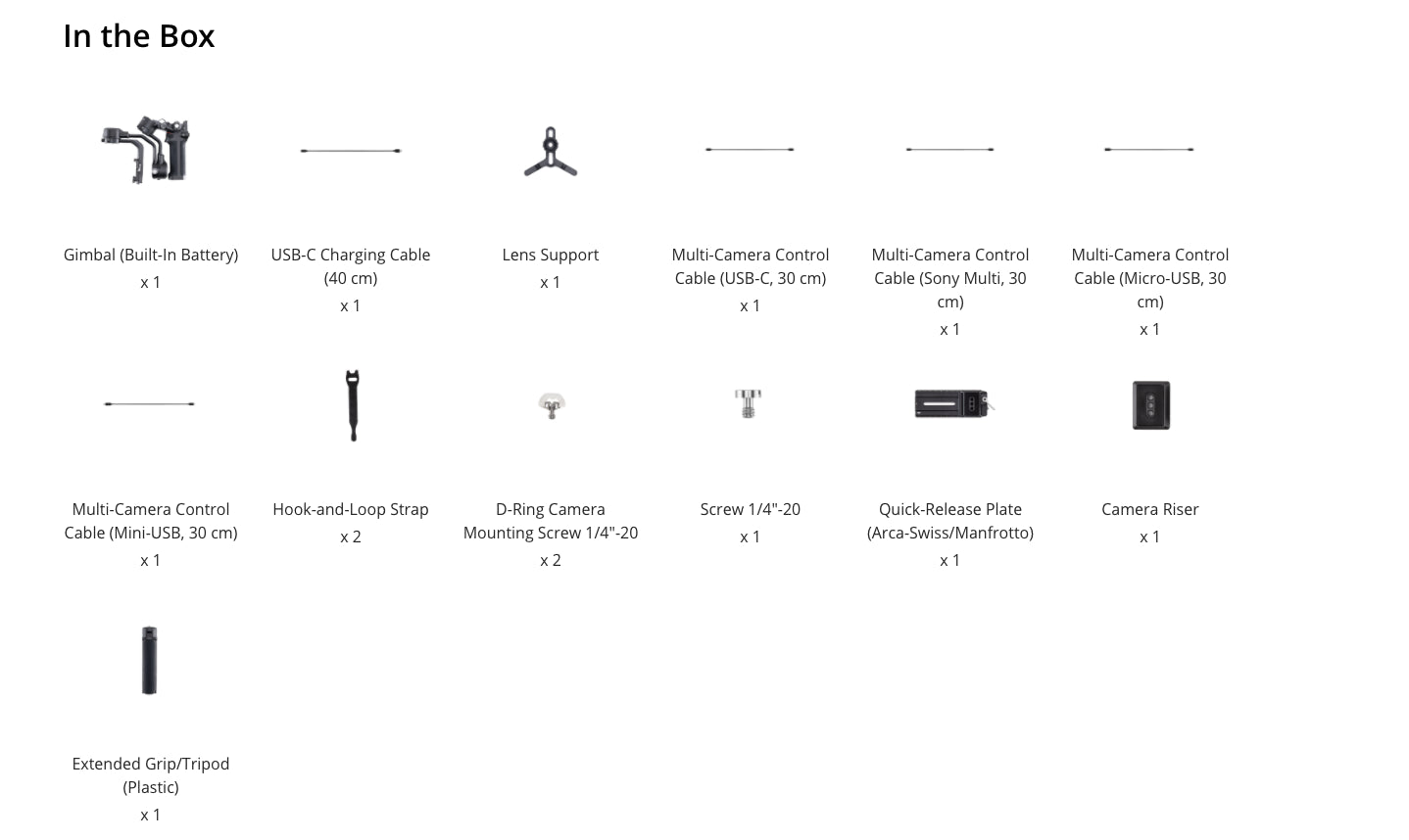 DJI RS 2 Gimbal Stabilizer