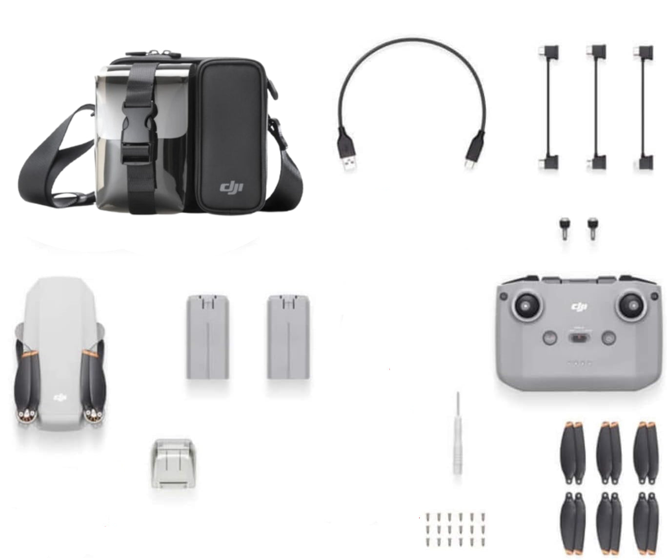 DJI Mini 2 SE 2 Batteries  Carrying Bag
