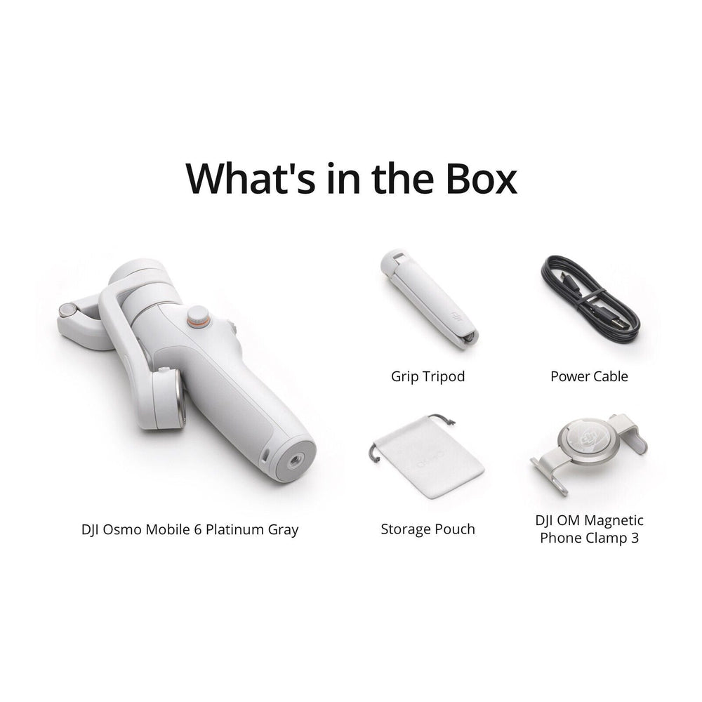 DJI Osmo Mobile 6 Platinum Gray
