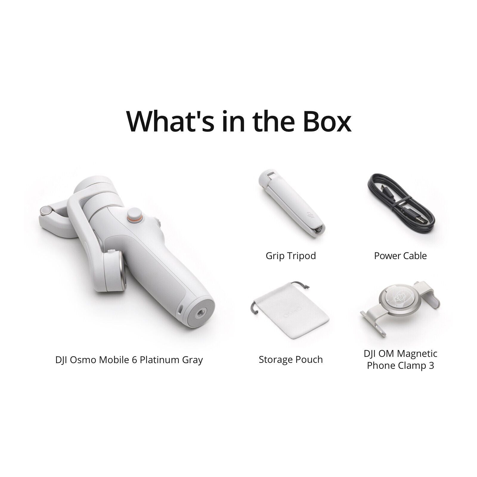 DJI Osmo Mobile 6 Platinum Gray