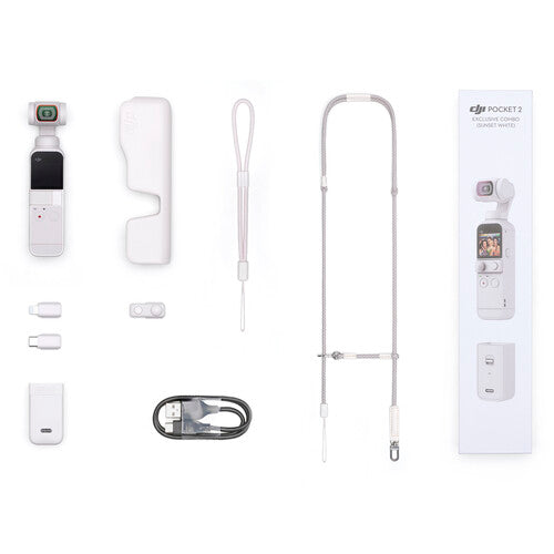DJI Pocket 2 Gimbal Exclusive Combo Sunset White