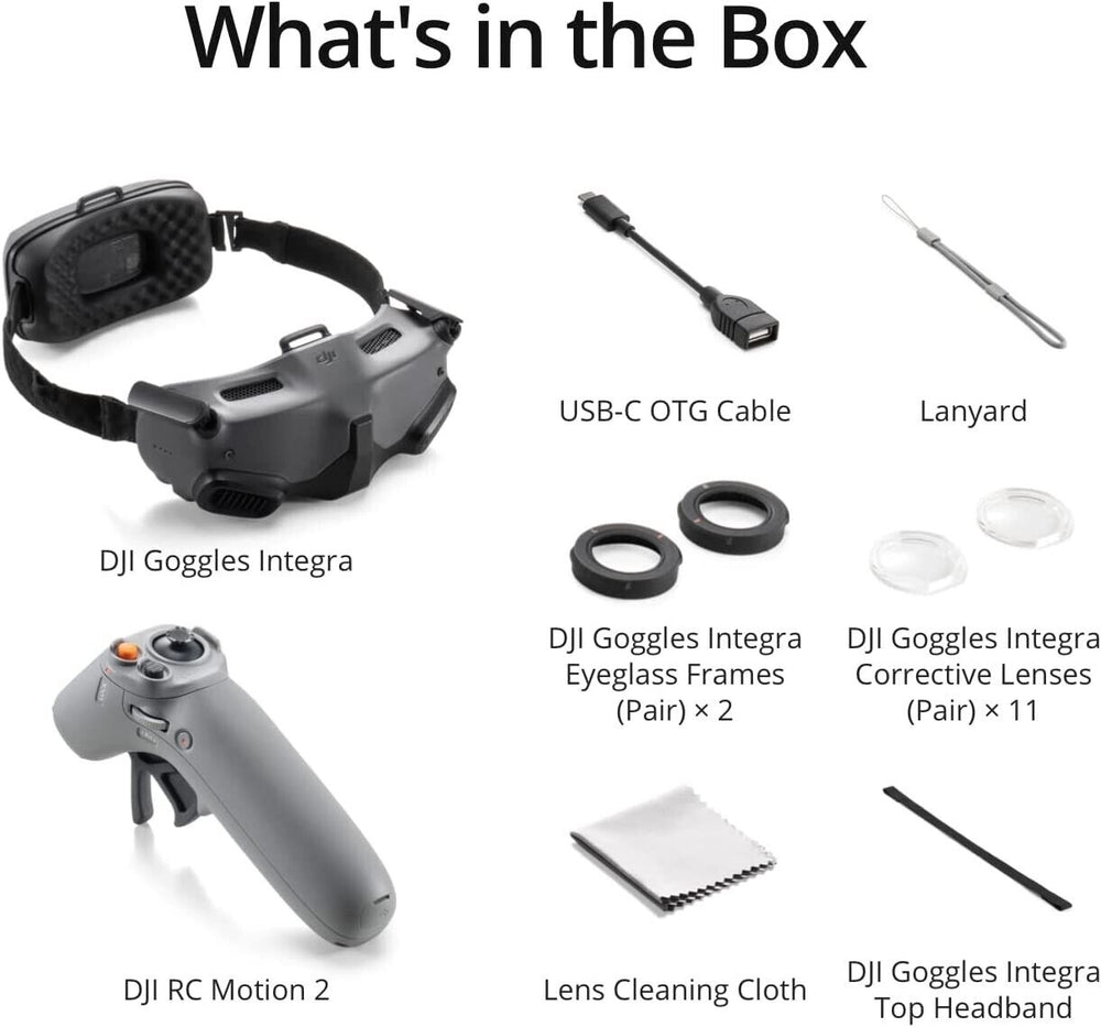 DJI Goggles Integra Motion Combo